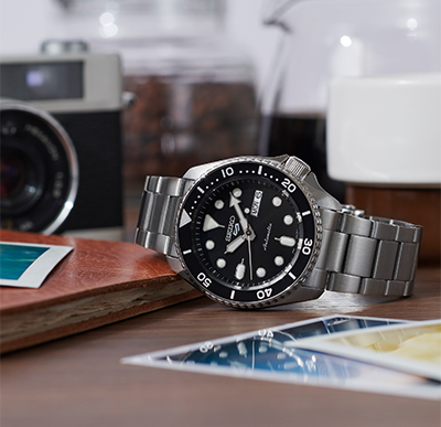 Seiko 5 Sports horloge SRPD55K1 - Afbeelding 2