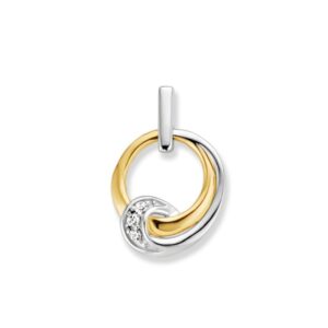 Hanger bicolor zirkonia