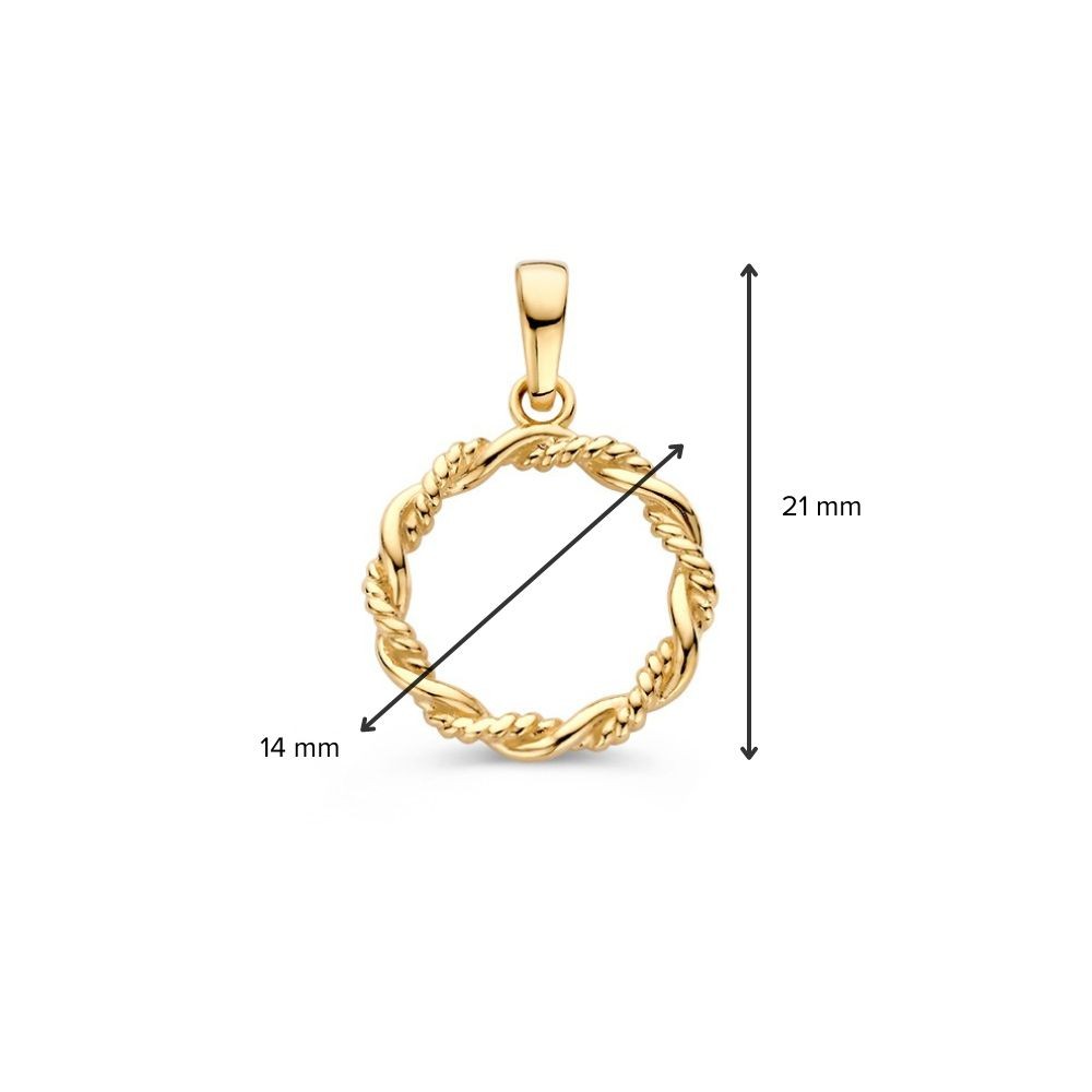 Hanger geelgoud - Afbeelding 2