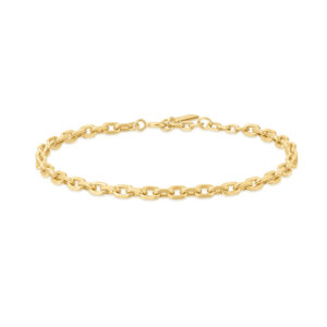Gold Medium Chain Bracelet S