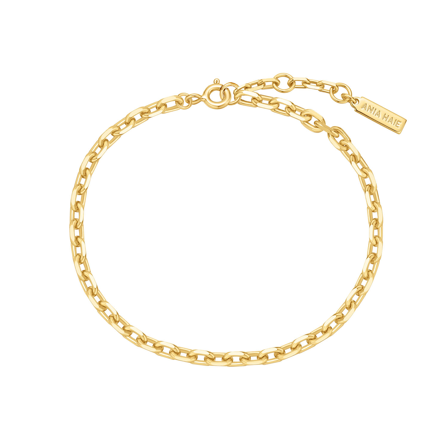 Gold Medium Chain Bracelet S - Afbeelding 3