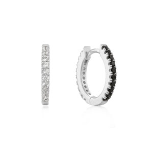 Pop Charms Silv Zirc. Huggies S