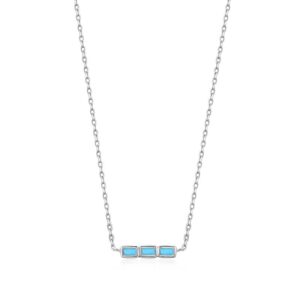 Turquoise Bar Necklace