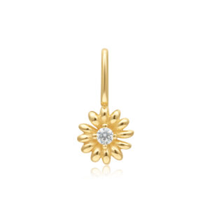 Pop Charms Gold Daisy Charm S
