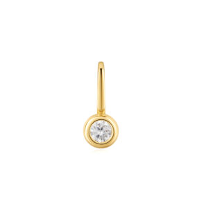 Pop Charms Gold Bezel Set Charm S