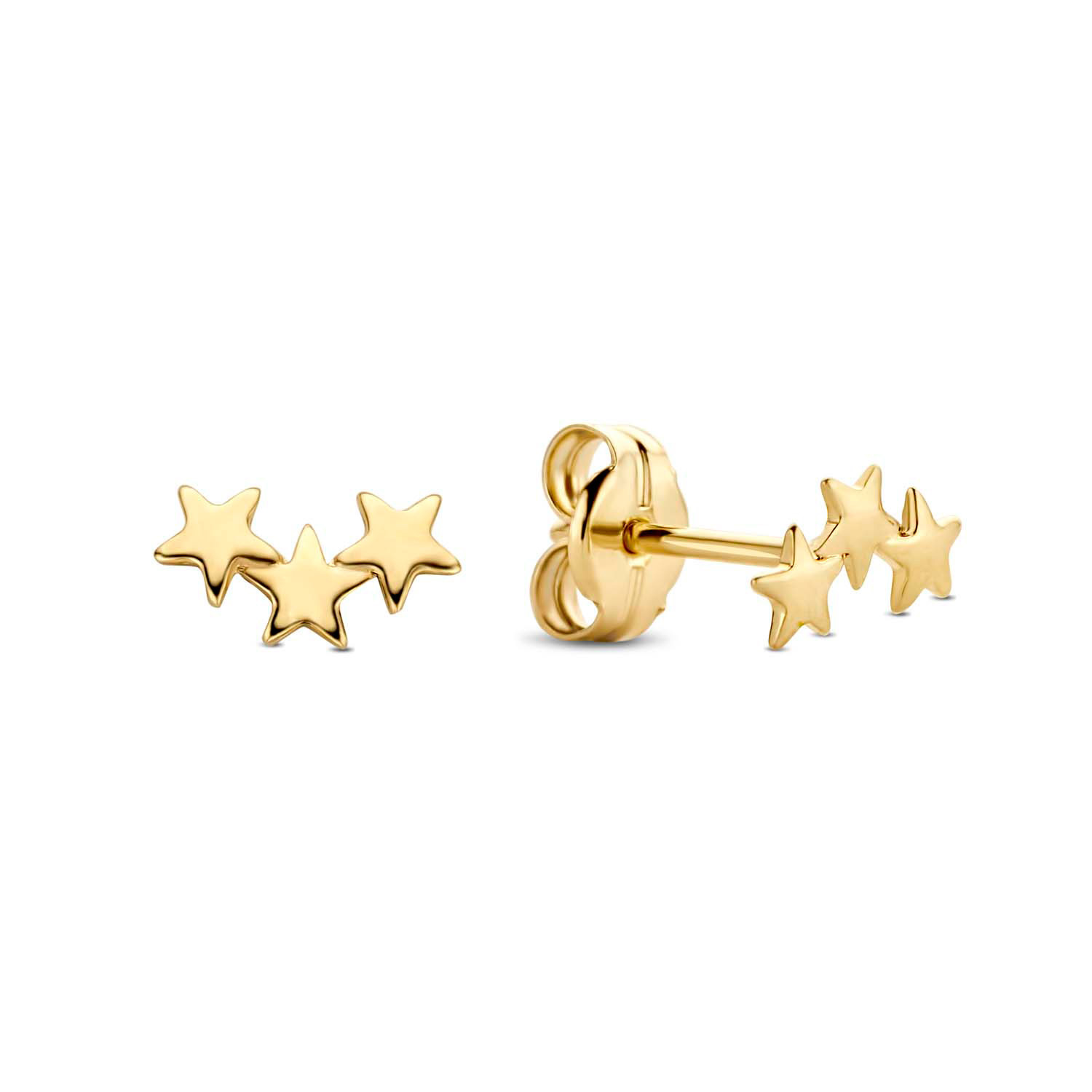 Triple Star Studs