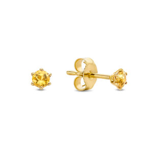 Citrine Studs