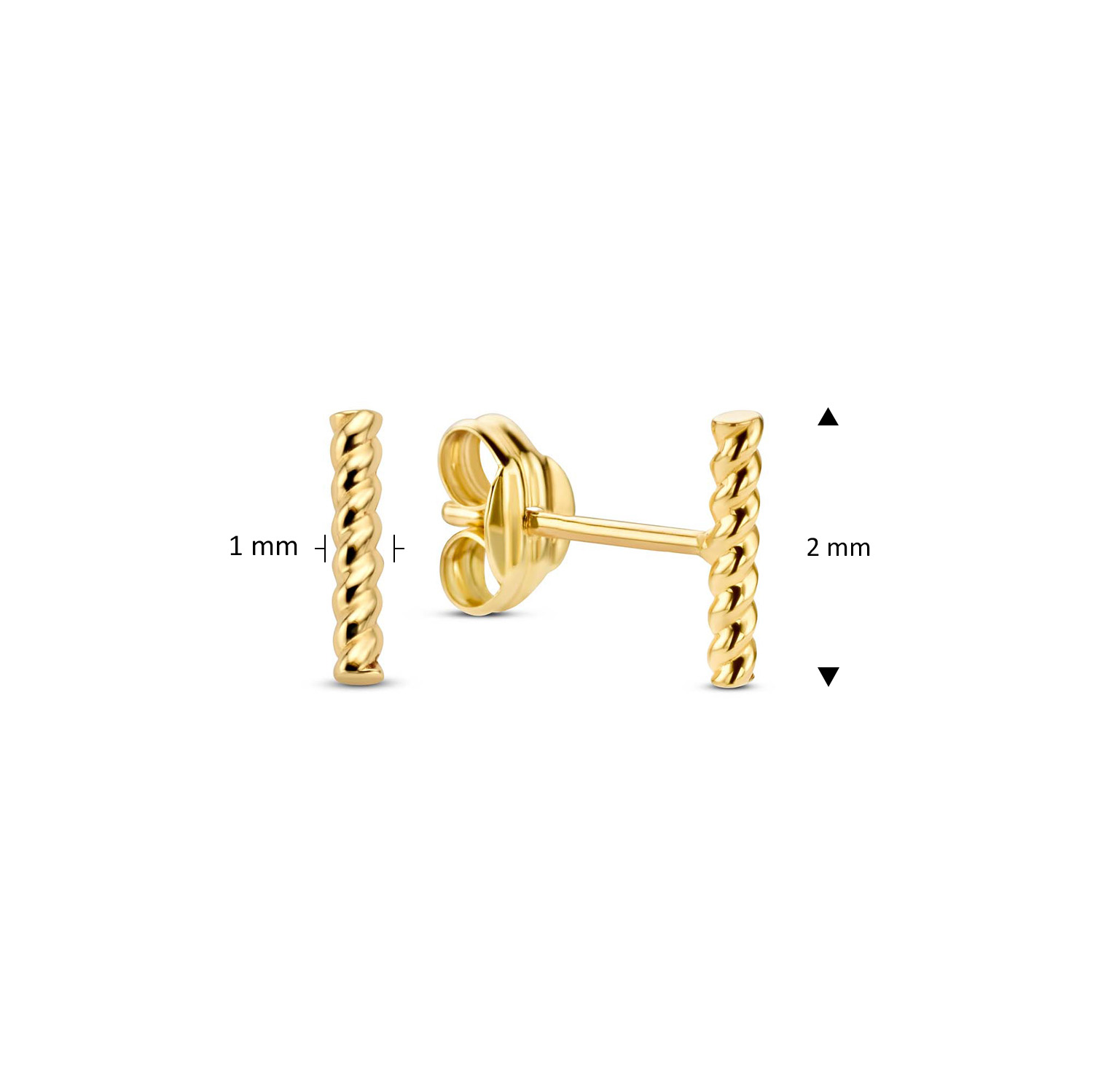 Torsion d'or Studs - Afbeelding 3