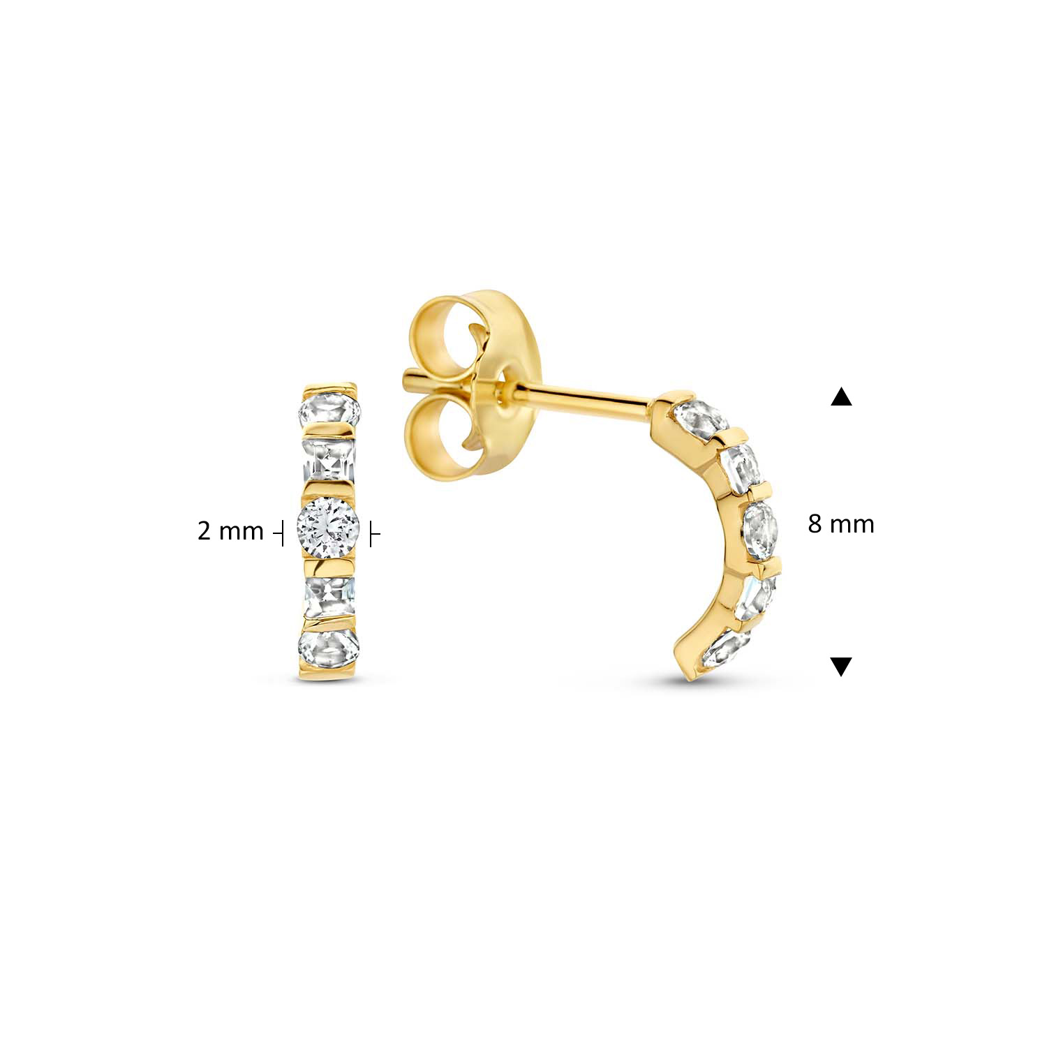 Eleonore Topaz Studs - Afbeelding 3