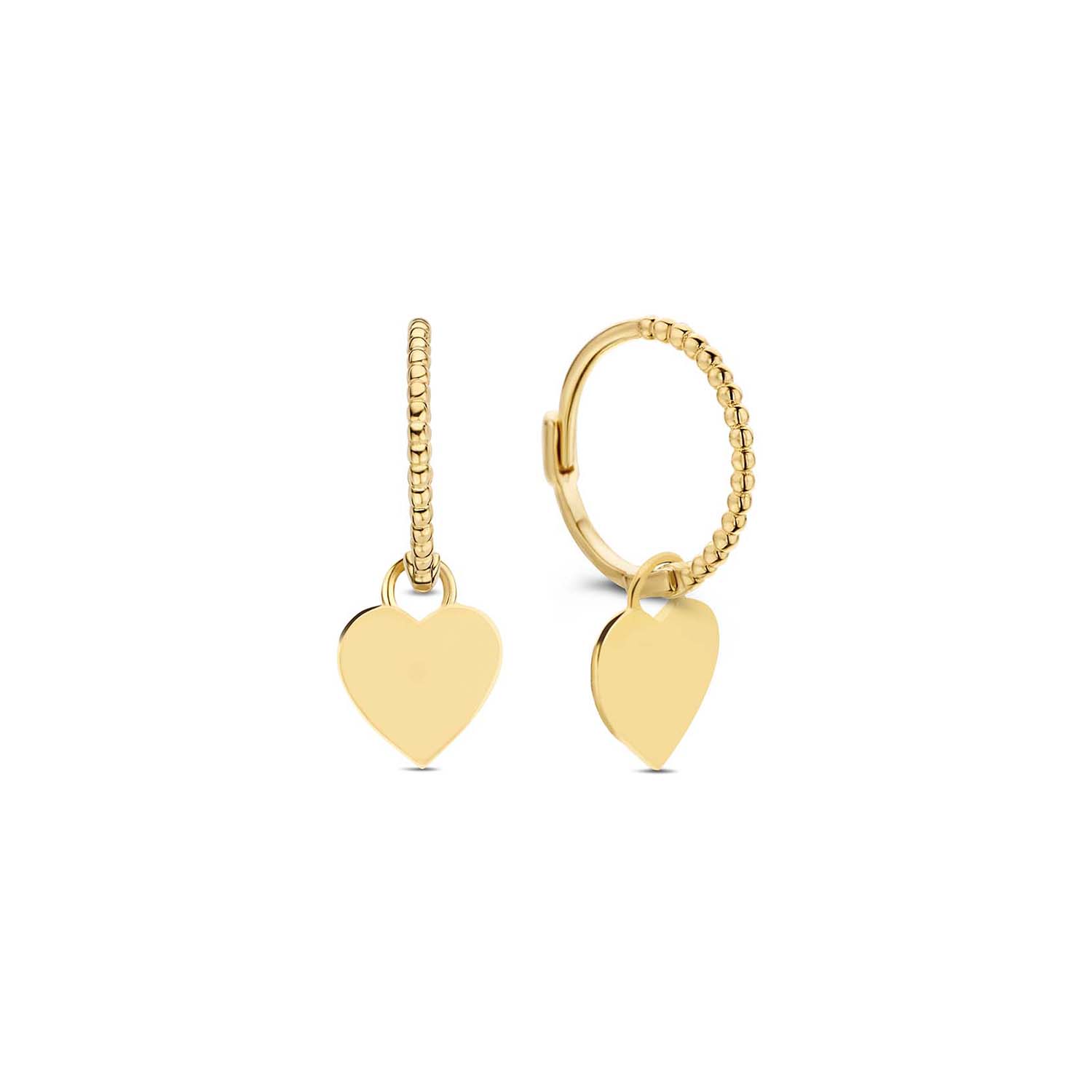 Corazón Hoops Earrings