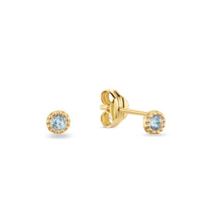 Grimaldi Blue Topaz Studs