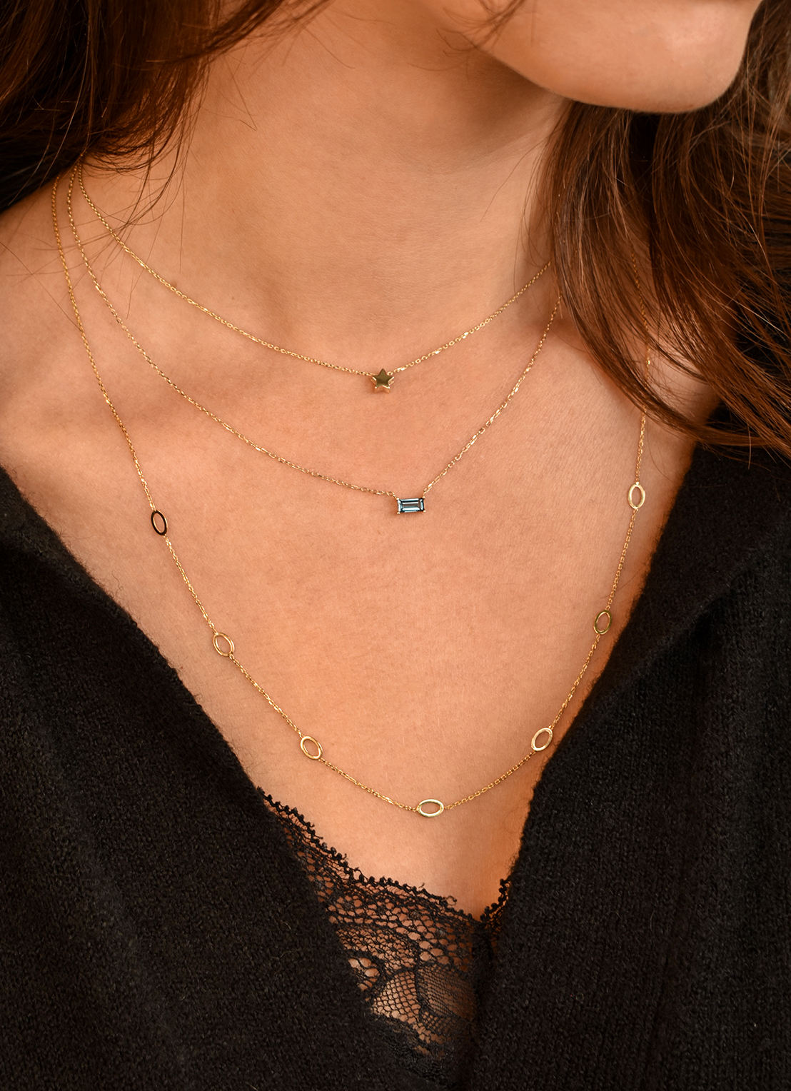 Long Ovals Necklace - Afbeelding 5