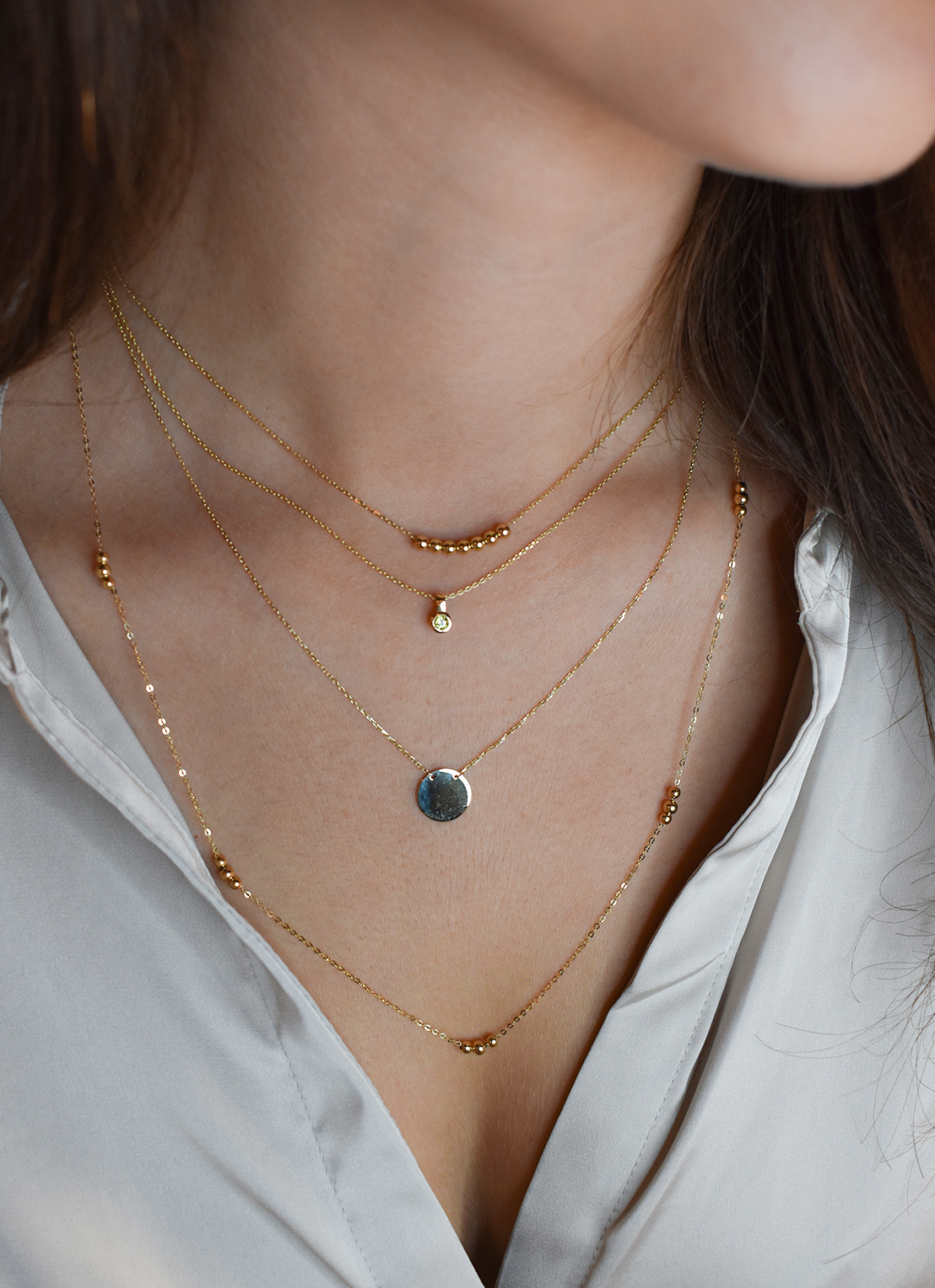 Mini Dots Necklace - Afbeelding 5