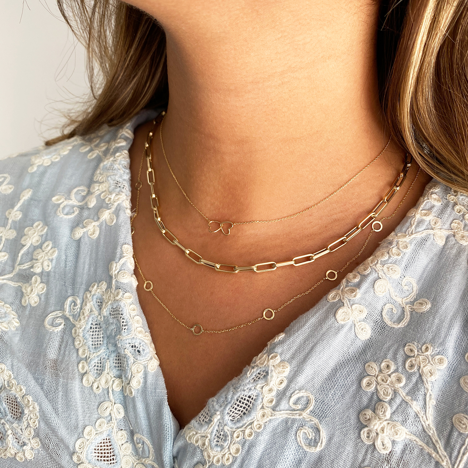 Double Heart Necklace - Afbeelding 2