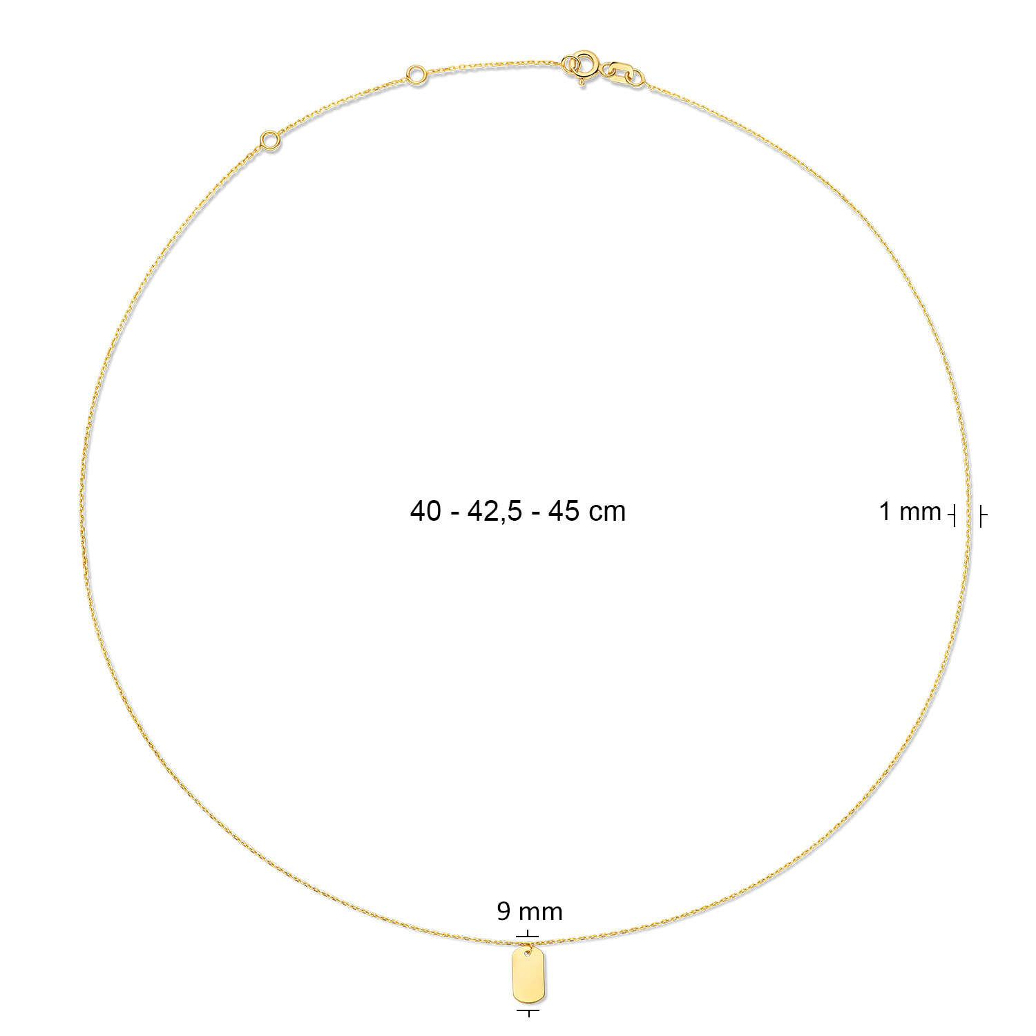 Initial Necklace - Afbeelding 3