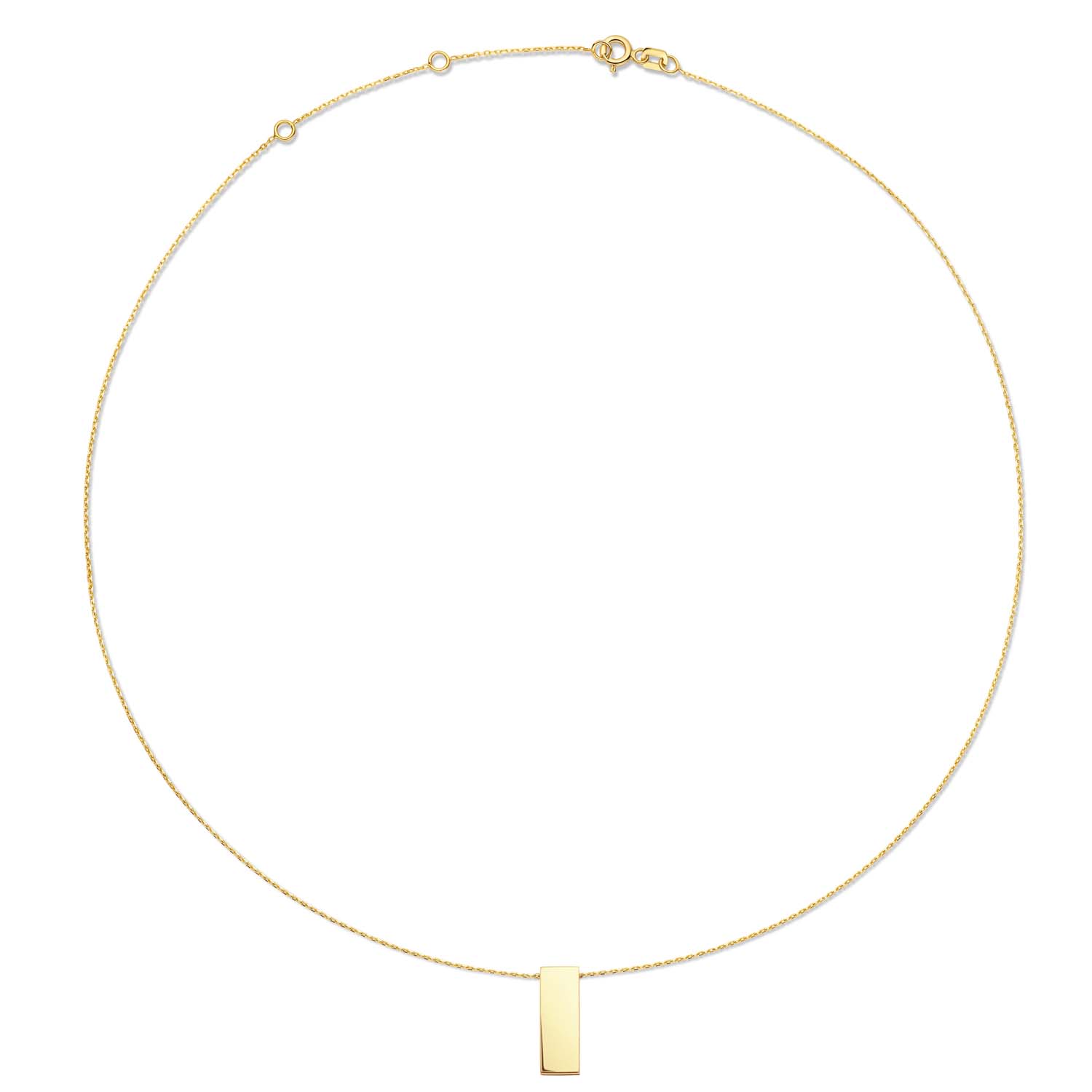 Engraving Bar Necklace - Afbeelding 2