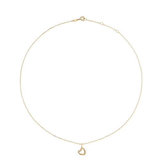Twisted Heart Necklace