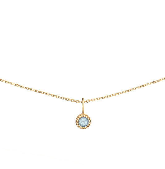 Grimaldi Blue Topaz Necklace - Afbeelding 2