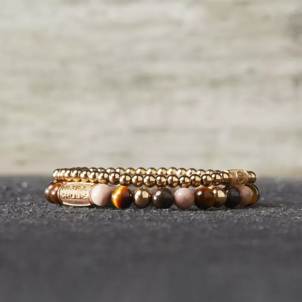 Rosegold Rocks - 4mm - Afbeelding 2