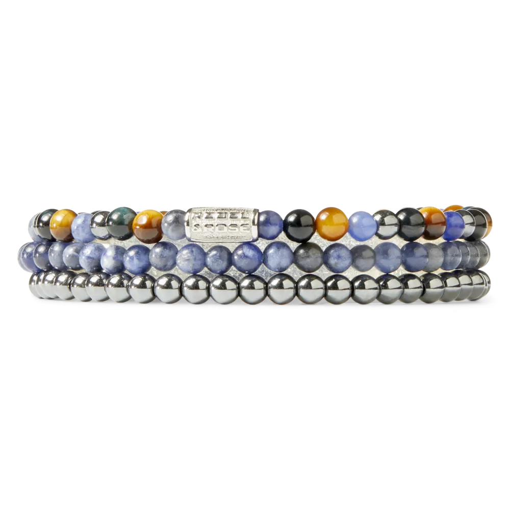 Grey Silver Shine - 4mm - Afbeelding 2