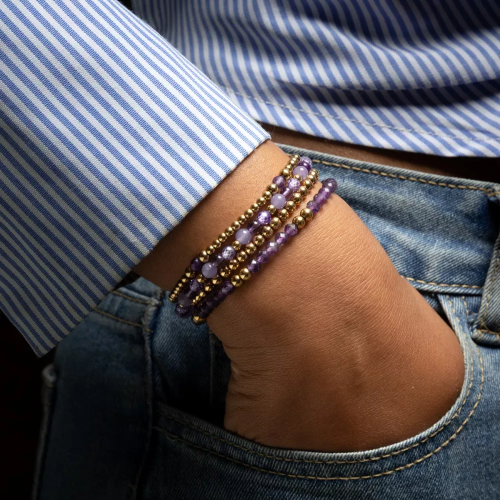 Purple Glam Rocks Party - 4mm - Afbeelding 2