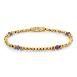 Touch of Purple Glam Rocks - 4mm