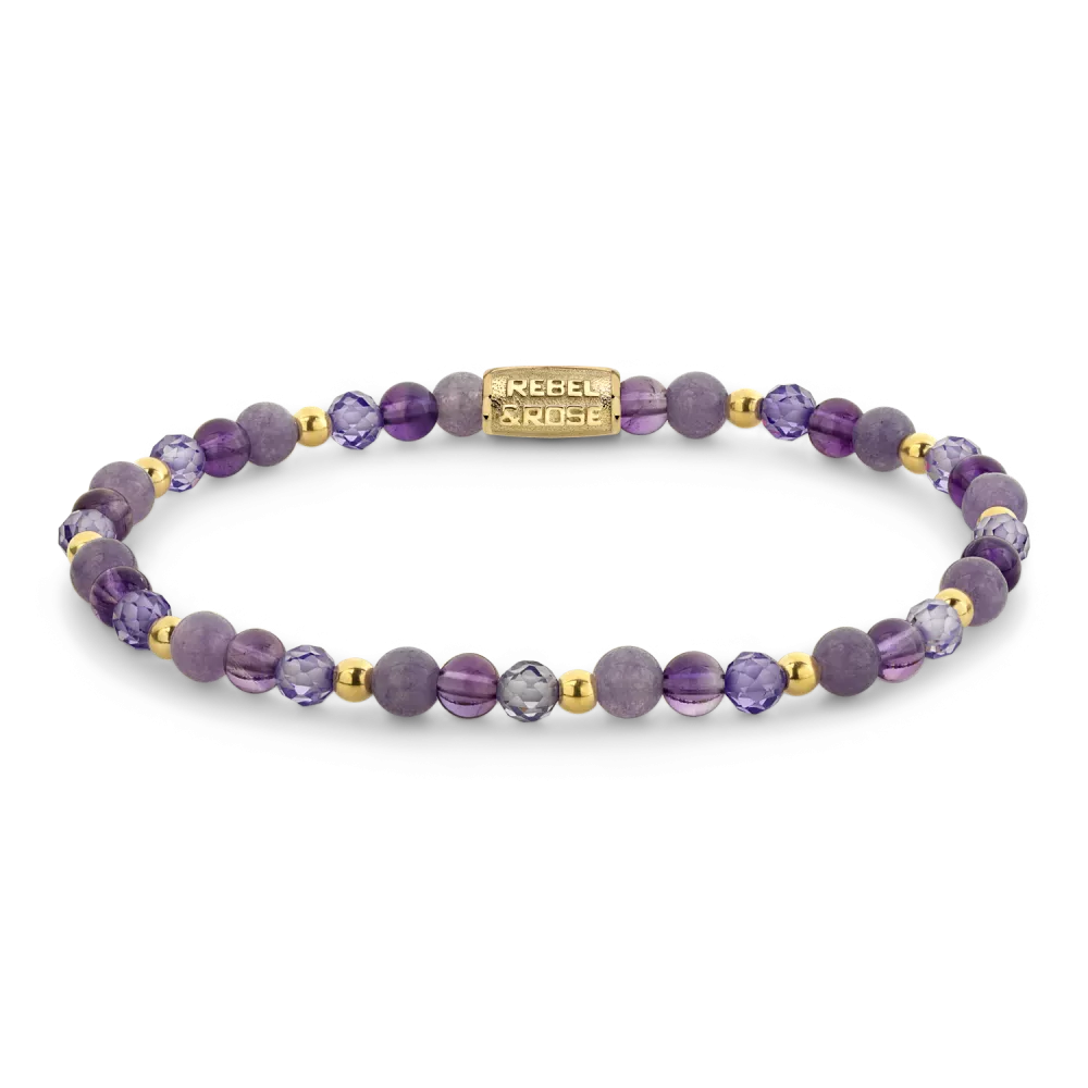 Purple Glam Rocks Party - 4mm